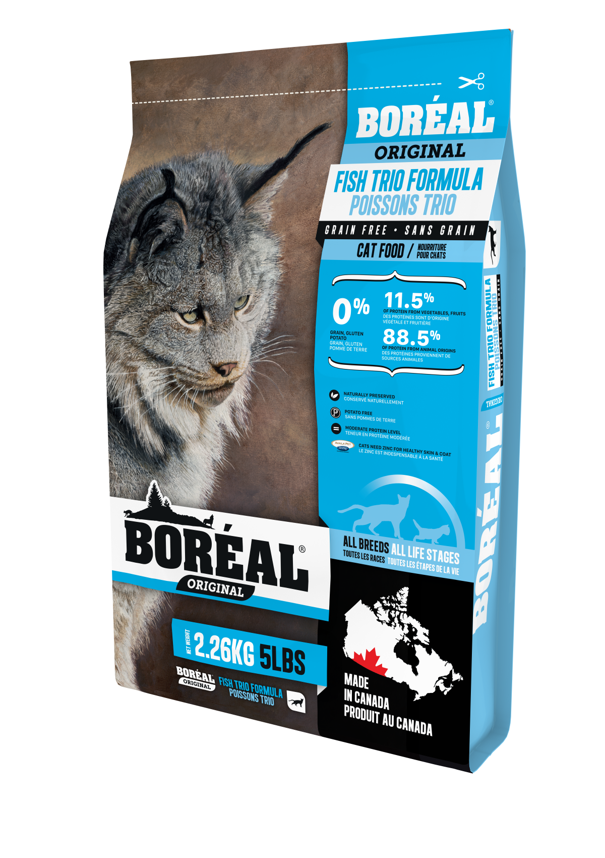 Boreal wet outlet cat food