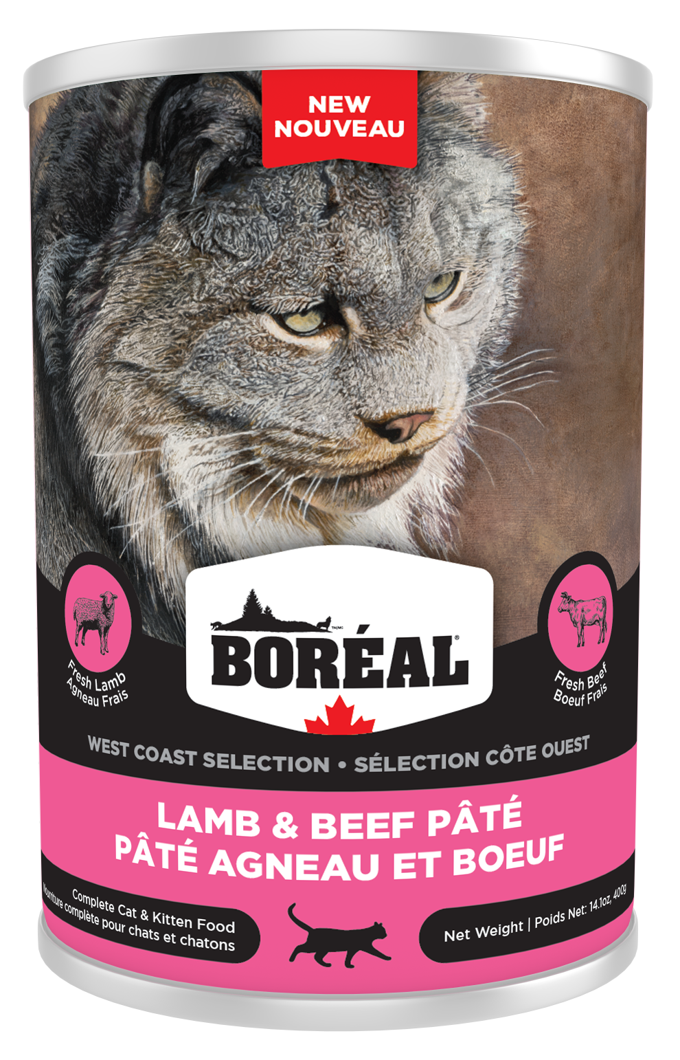 Bor al Cat West Coast Lamb Beef Pate Bon A Pet Treat Pet