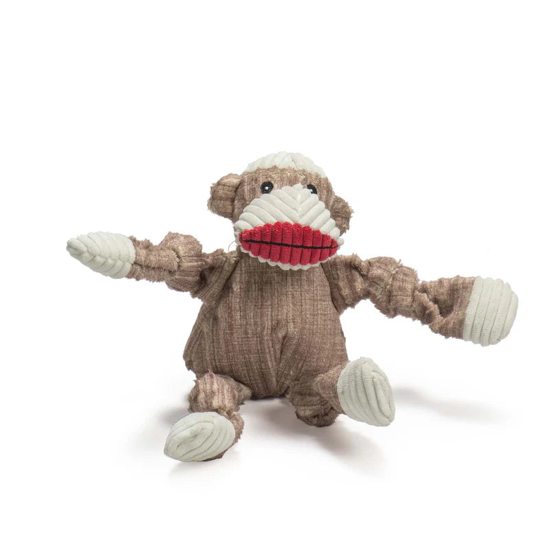 HuggleHounds Knottie Stuey Sock Monkey