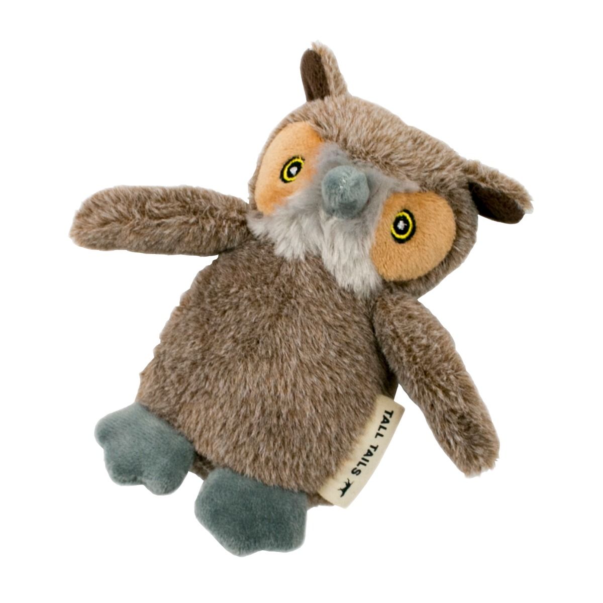 Tall Tails Dog Toy Plush Owl