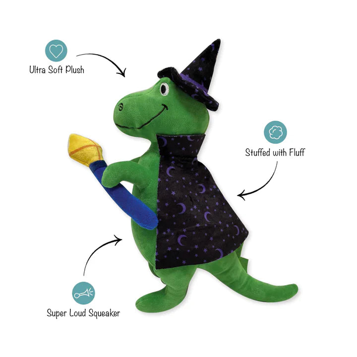 Fringe Dog Toy Halloween Rex Spell-A-Sauraus