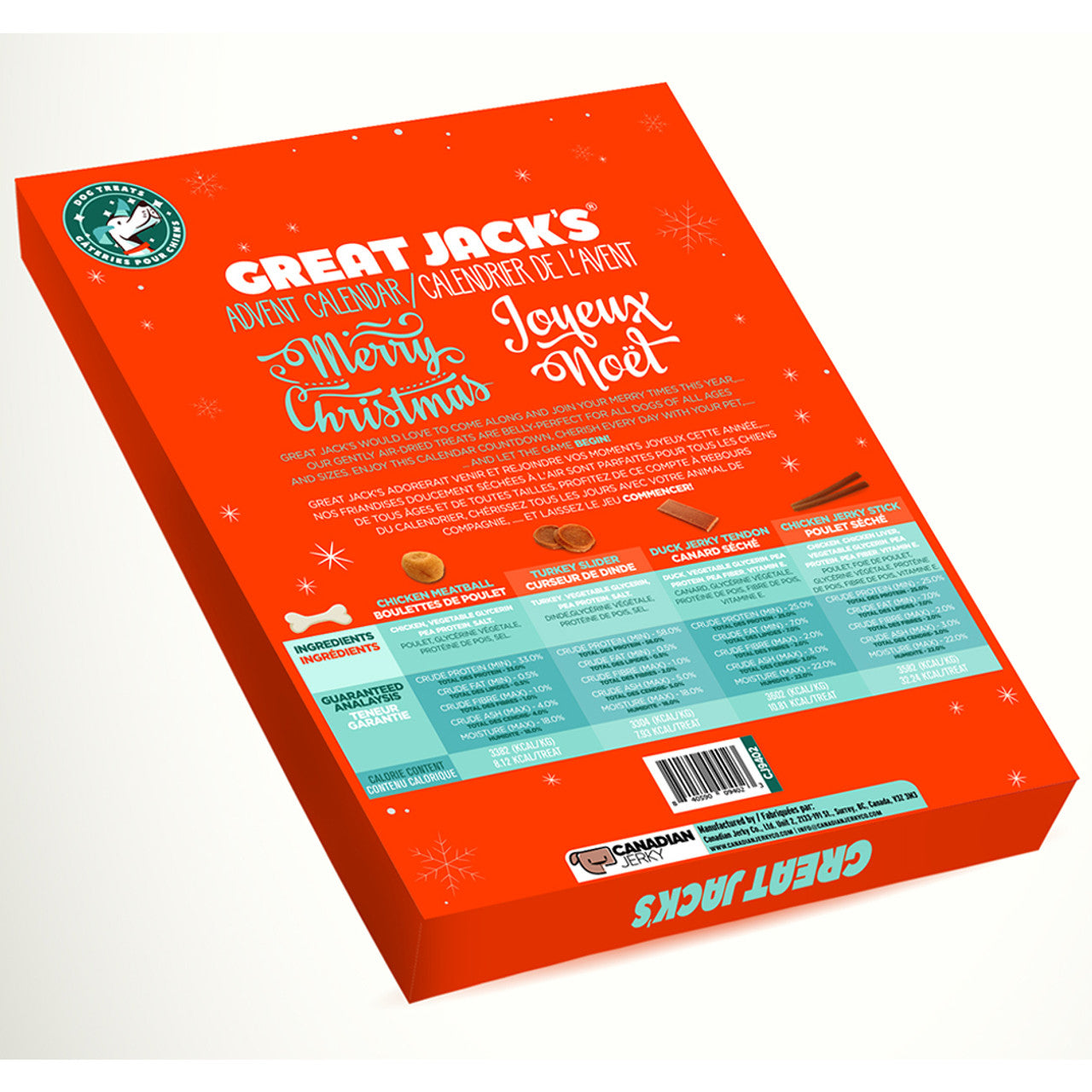 Great Jack's Dog Advent  Calendar SEASONAL FINAL SALE