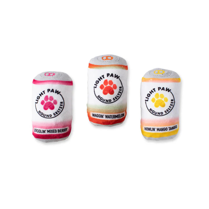 Fringe Dog Toy Light Paw Cans