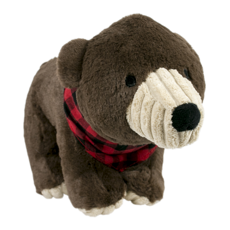 Tall Tails Dog Toy Crunch Bear