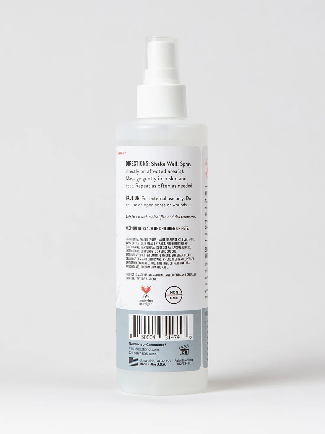 Skout's Honor Probiotic Itch Relief Spray