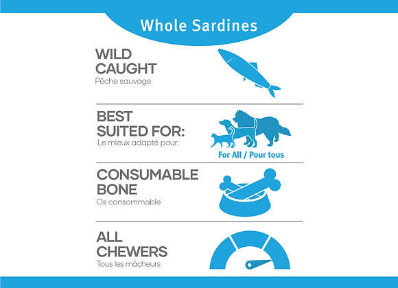 Red Dog Blue Kat Whole Sardines