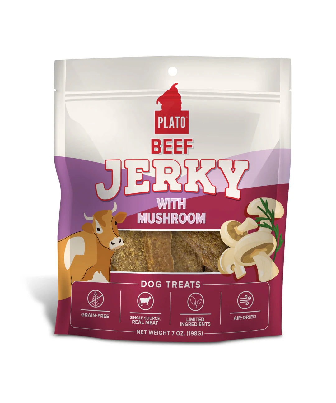 Plato Jerky Beef with Mushroom