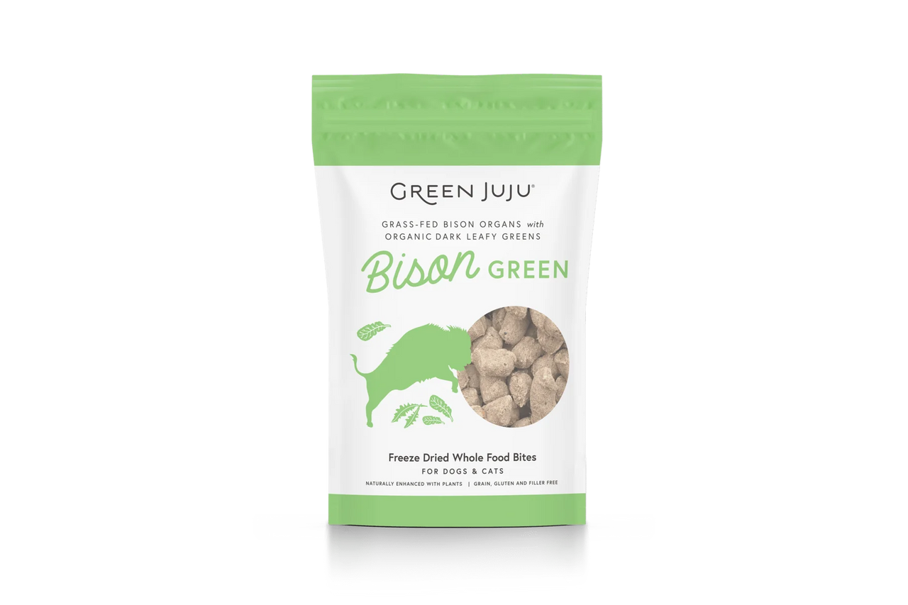 Green Juju Bison Green Freeze Dried Whole Food Bites