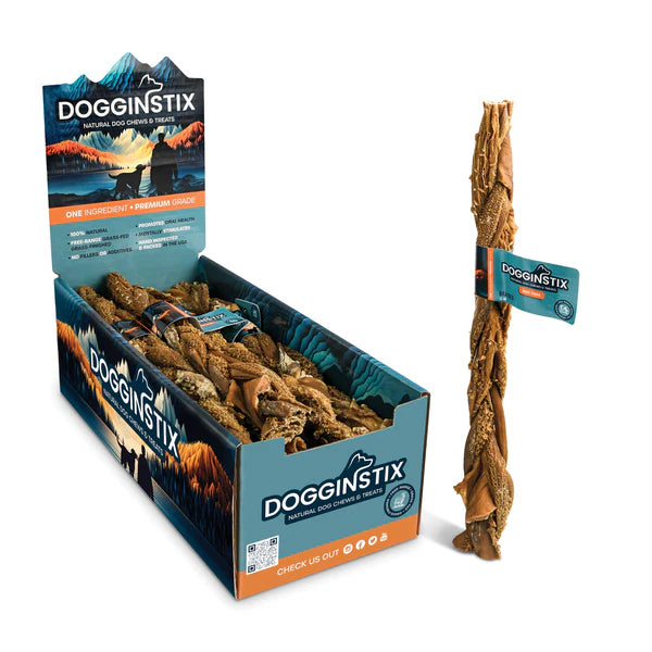 Dogginstix Braided Beef Tripe Chew