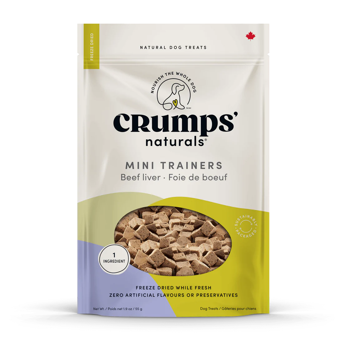 Crumps Mini Trainers Freeze Dried Beef Liver