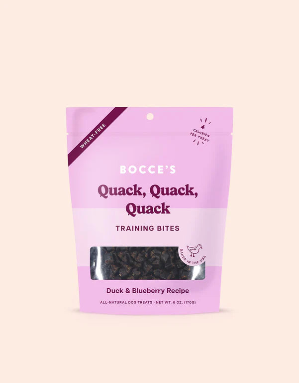 Bocce's Bakery Training Bites Quack Quack Quack