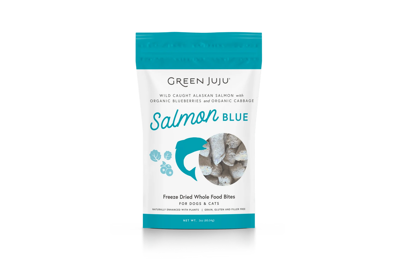 Green Juju Salmon Blue Freeze Dried Whole Food Bites