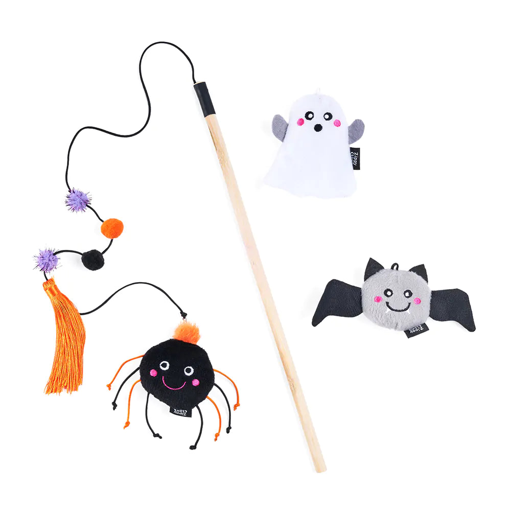 ZippyPaws ZippyClaws Halloween Zippy Stick Ghost with Friends