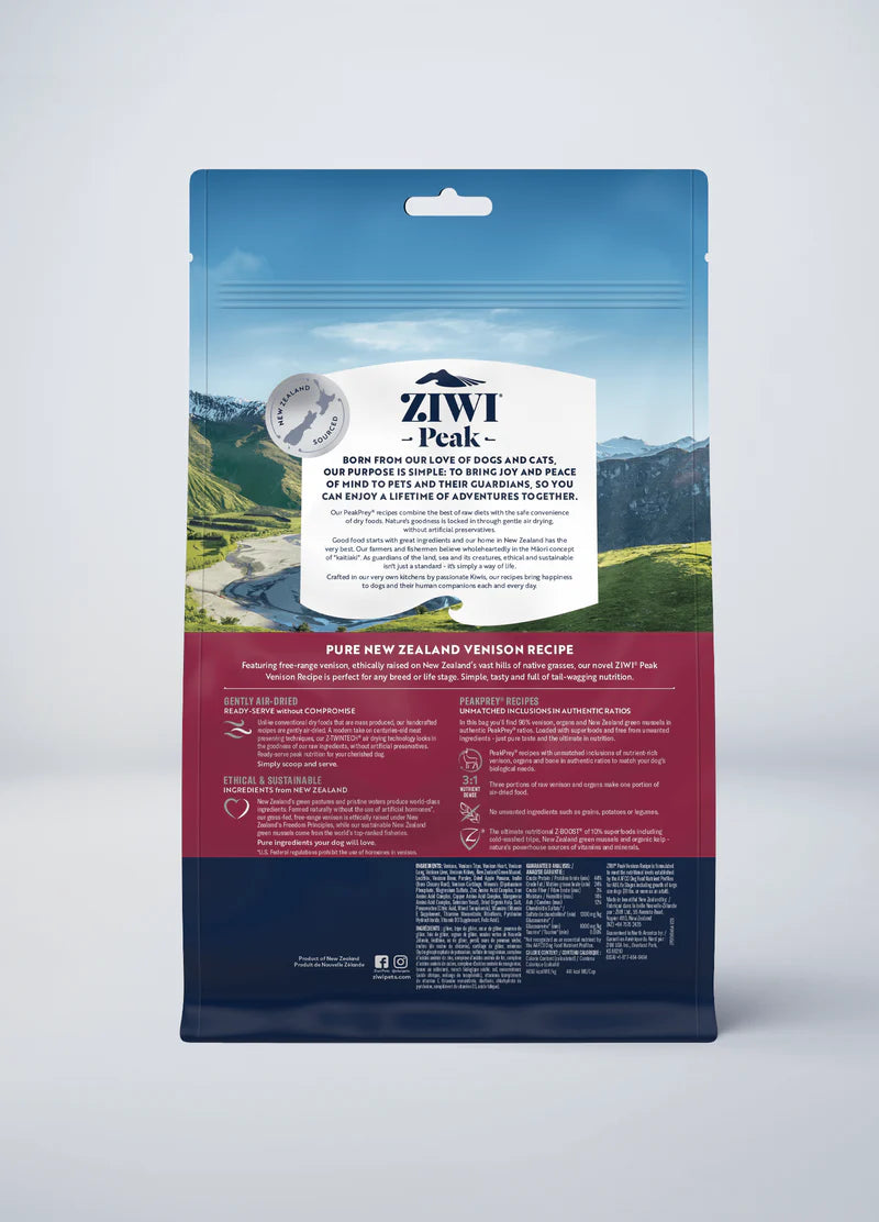 Ziwi Peak Air-Dried Venison for Dogs