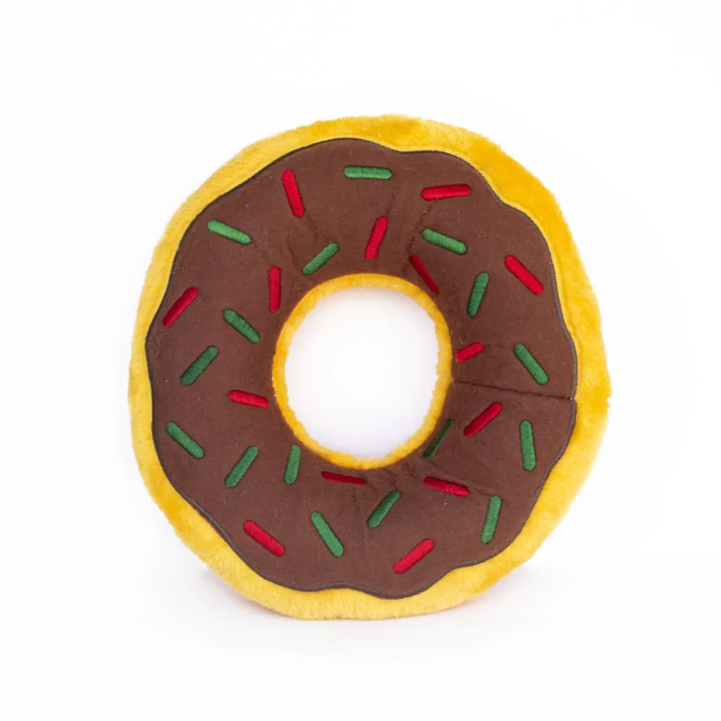 ZippyPaws Dog Toy Holiday Jumbo Donutz