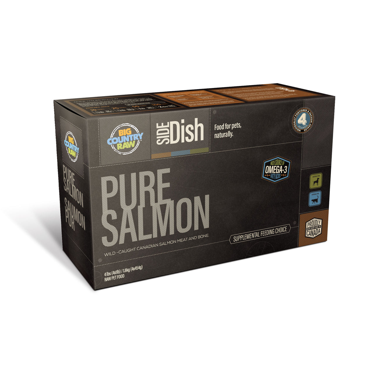 Big Country Raw Side Dish Pure Salmon