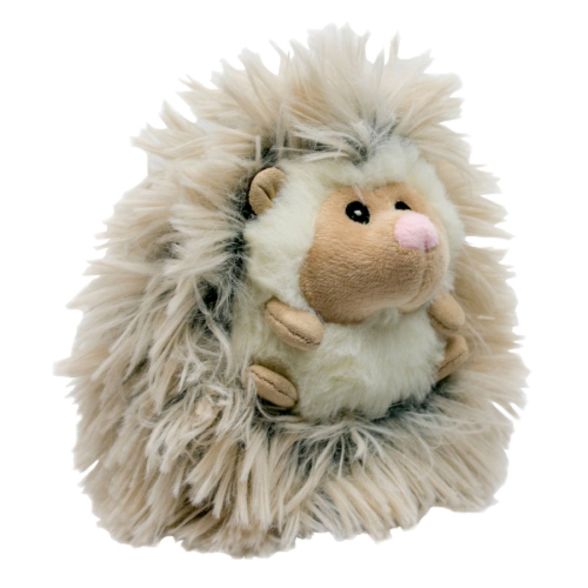 Tall Tails Dog Toy Real Feel Fluffy Baby Hedgehog