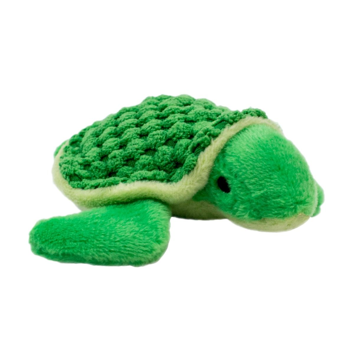 Tall Tails Dog Toy Plush Turtle Squeaker