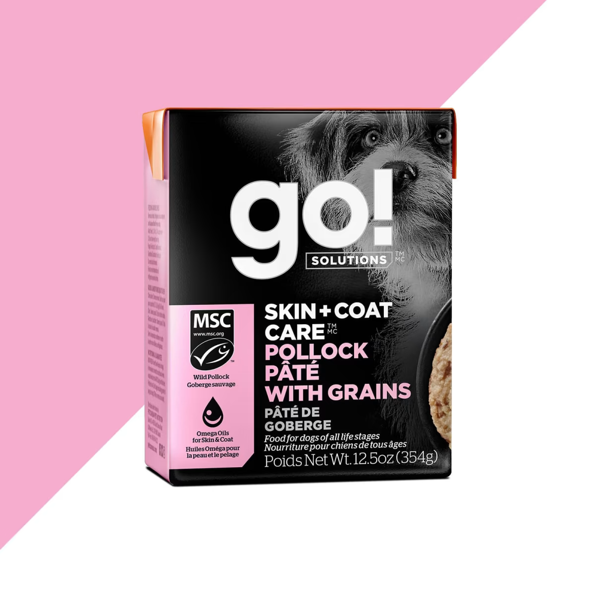 Go! Dog Tetra Skin & Coat Pollock Pate (Case of 12) *SPECIAL ORDER*