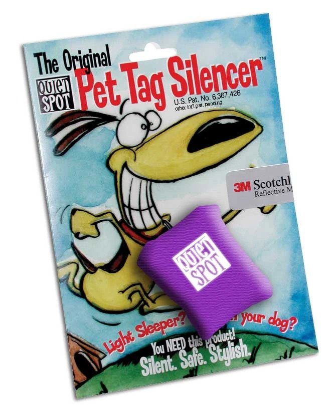 Dog id tag silencer best sale